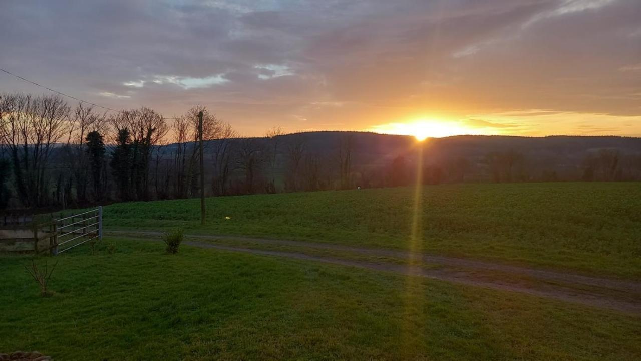 Gite Cottage Chaleureux En Pleine Campagne Vue Sur Les Monts Et Forets Et Le Chateau De Carrouges エクステリア 写真